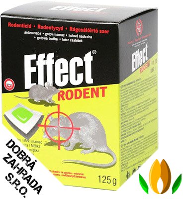Effect rodent měkká návnada 125 g