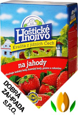 Hoštické - jahody 1 kg s guánem