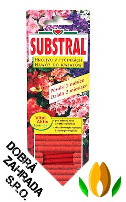 Tyčinky - Substral červené 30 ks