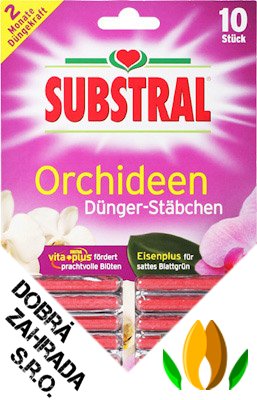 Tyčinky - Substral orchideje 10 ks