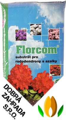 Substrát Florcom - Azalky a rododendrony 20 l