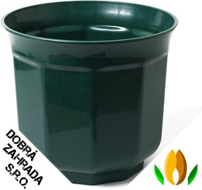 Obal Tino - tmavě zelená 17 cm