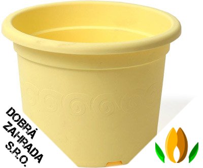 Obal Narcis - žlutý 13 cm