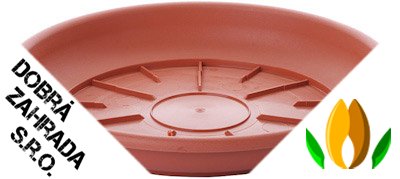 Miska Saucer - 14 cm terra