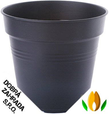 Květináč Provence - 11 cm living black