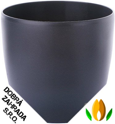 Obal Brussels Classic - 14 cm anthracite
