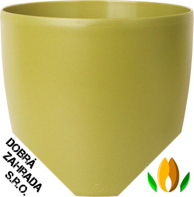 Obal Brussels Natural - 18 cm olive gree n