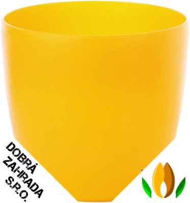 Obal Brussels Fresh - 14 cm apricot