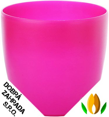 Obal Brussels Fresh - 16 cm raspberry