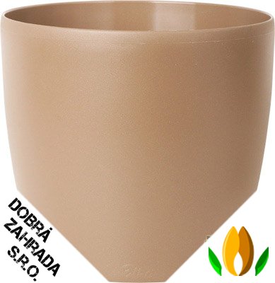 Obal Brussels Natural - 14 cm caramel/ta upe