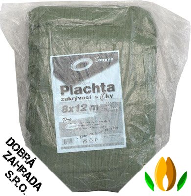 Plachta kašírovaná nepromokavá 8x12 m