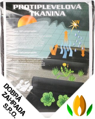 Tkaná textilie 90g - 1 x 5 m černá