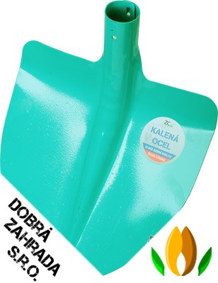 Lopata železná špice kalená - komaxit be z násady
