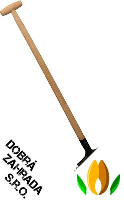 Rýč obdelník černý - T držadlo