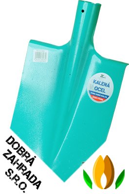 Rýč obdélník kalený - komaxit bez násady