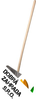 Hrablo celohliníkové 50cm s dřevěnou nás adou