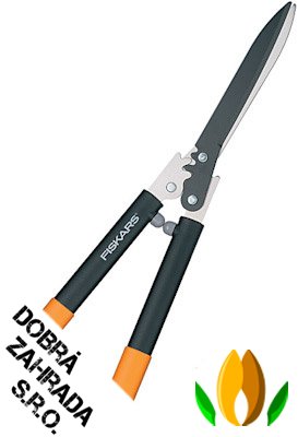 Nůžky na živý plot s oboustranným převodem - Fiskars