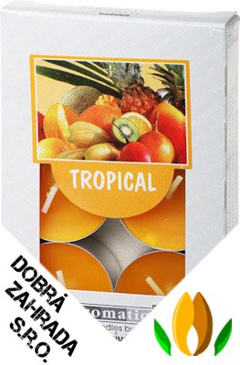 Svíčka čajová - aroma Tropical
